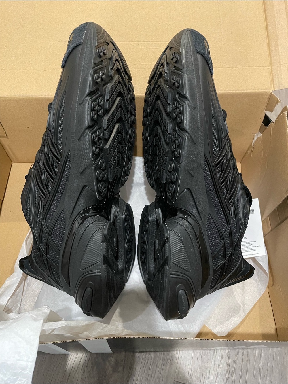 New Adidas Adistar XLG 2.0 — “Triple Black” — Size 13 — KZ9155 - Picture 4 of 6